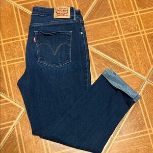 Levi's Dark Blue Jeans
